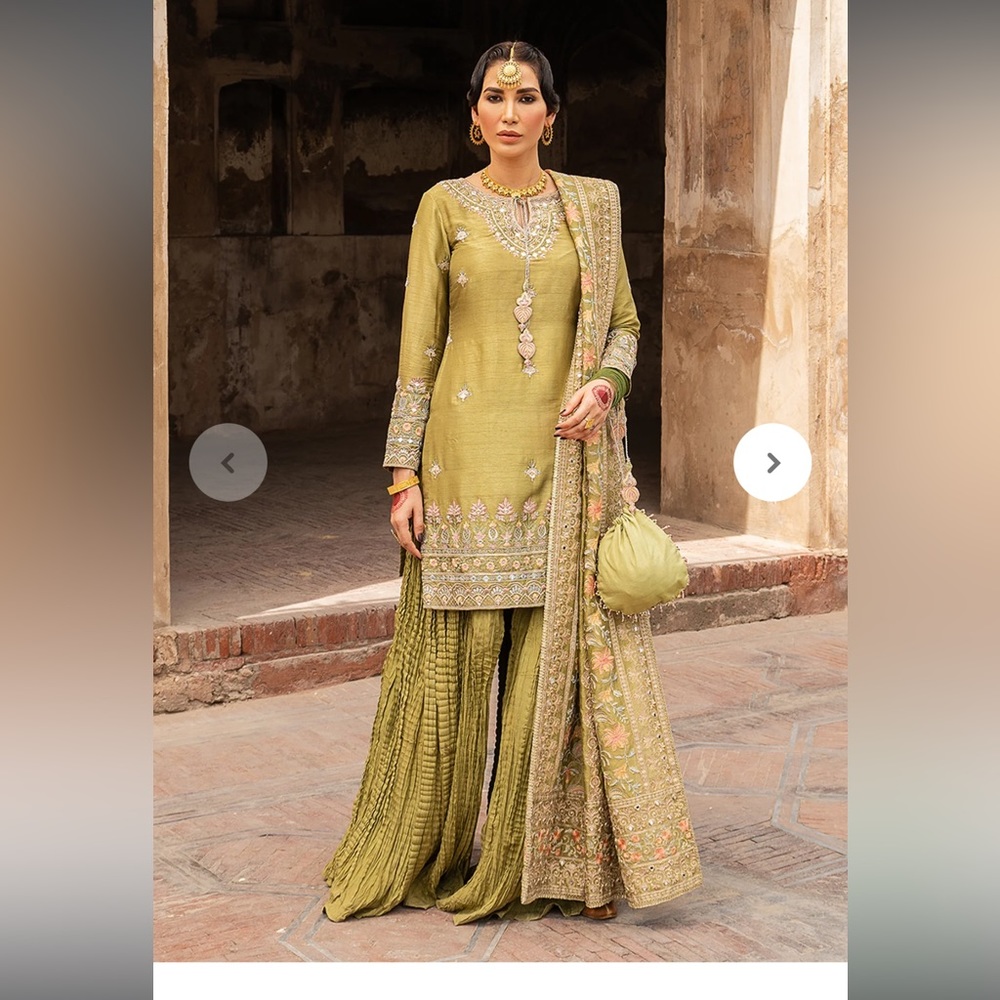 Kanwal Malik Mor Pankh Pakistani Luxury Pret NWOT